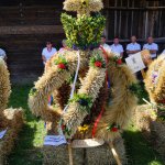 Wieniec dożynkowy reprezentujący Powiat Sandomierski