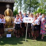 Delegacja wieńcowa z miejscowości Stary Korczyn Gmina Nowy Korczyn Powiat Buski