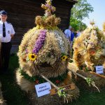Wieniec dożynkowy reprezentujący Powiat Kazimierski