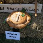 Bochen chleba wypieczony przez KGW Stary Korczyn