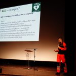 „Pierwsza pomoc z użyciem defibrylatora AED" Mateusz Górecki Ratownik medyczny, Świętokrzyskie Centrum Ratownictwa Medycznego i Transportu Sanitarnego w Kielcach Oddział w Busku-Zdroju