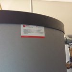 KPPSP w Busku-Zdroju_W miesiącu wrześniu 2016 r. zakończono i odebrano instalację do podgrzewania wody użytkowej.