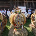 Wieniec dożynkowy reprezentujący Powiat Pińczowski