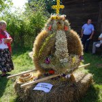 Wieniec dożynkowy reprezentujący Powiat Włoszczowski
