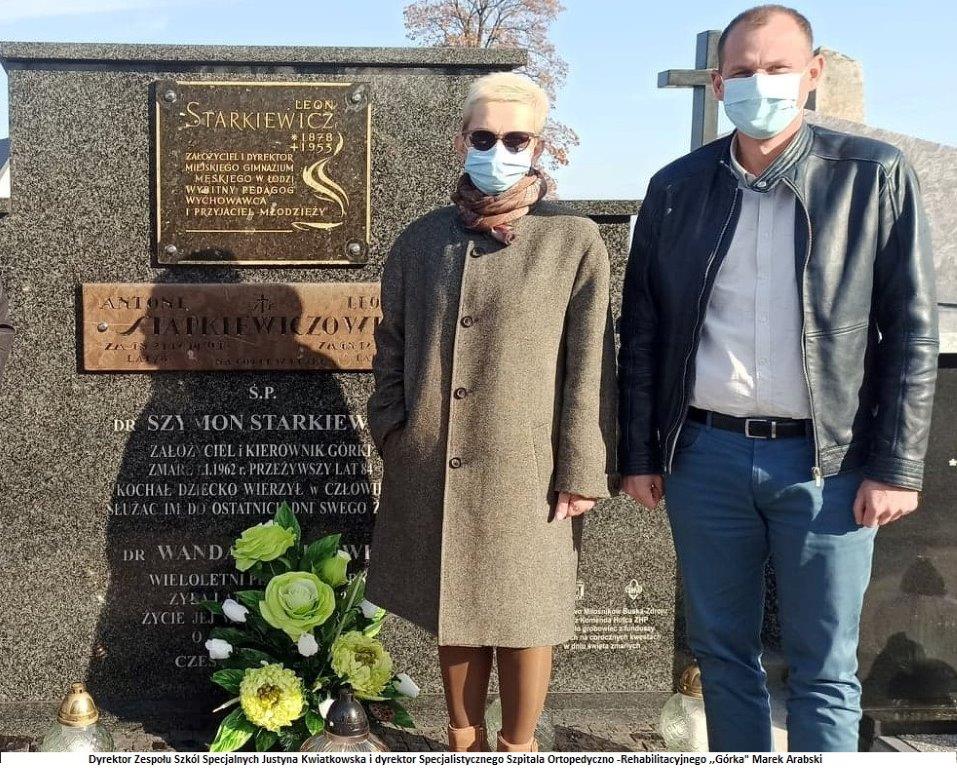 Dyrektor ZSS oraz Dyrektor Szpitala Górka przy gobowców Założyciela Szpitala