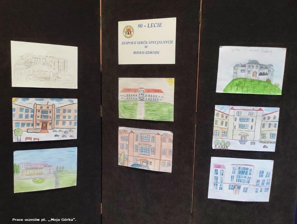 Prace plastycznej uczniów Zespołu Szkół Specjalnych